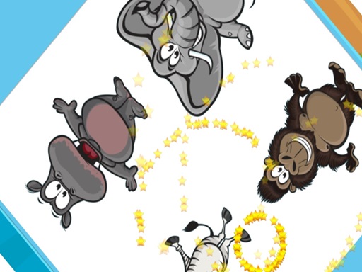動物園ズームシェイプゲーム