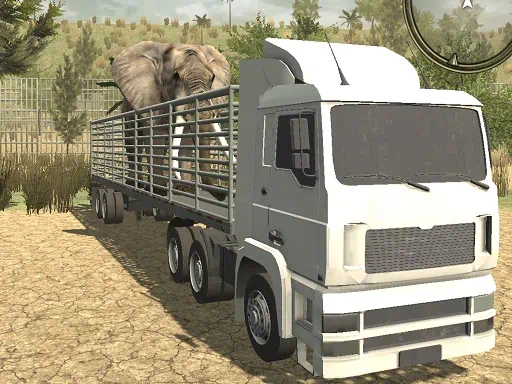 オフロードトラック動物輸送ゲーム カバー画像