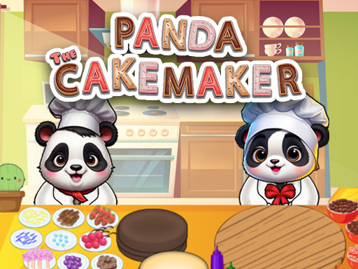 パンダのケーキ作りゲーム