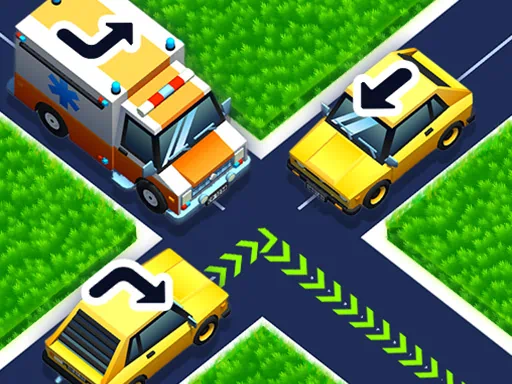 渋滞からの脱出：カーパズルゲーム cover image