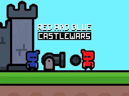 赤と青のキャッスルウォーズゲーム カバー画像
