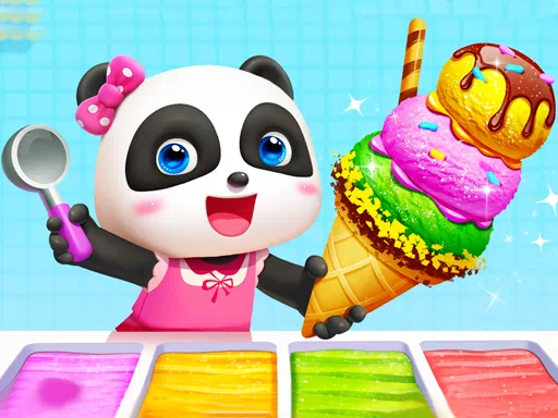 リトルパンダのアイスクリームゲーム
