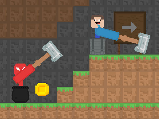 ハンマークライムミニクラフトゲーム