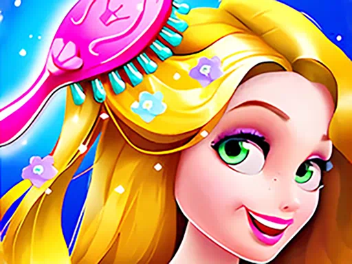 ロングヘアプリンセスサロンゲーム