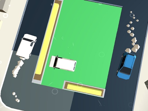 スワイプして車を駐車するゲーム
