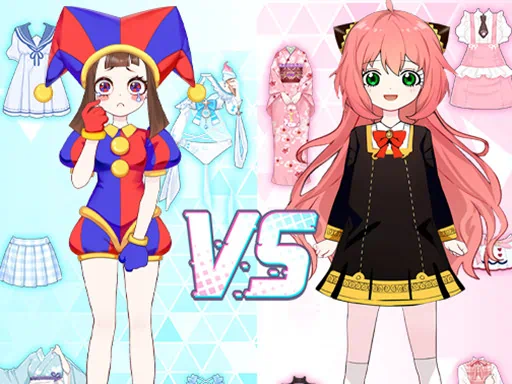 輝くアニメスタードレスアップゲーム