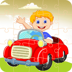 車のパズルゲーム