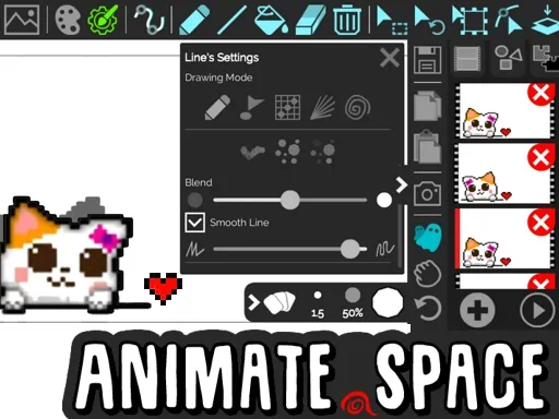 Animate.space: アニメーションGIFを作成！ゲーム カバー画像