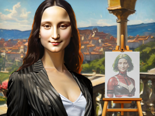 モナリザファッション実験ゲーム