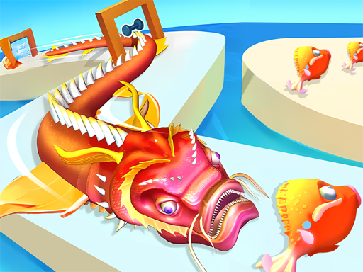 魚の進化3Dゲーム