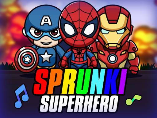 Sprunki スーパーヒーローゲーム